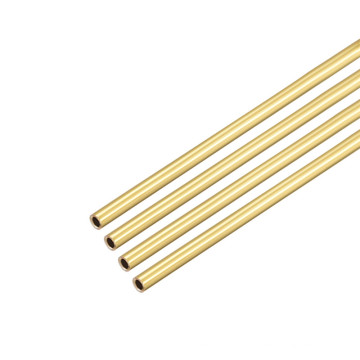 fábrica personalizada fina 1 mm 1,2 mm 0,8 mm Walll Brass Tube Tubo